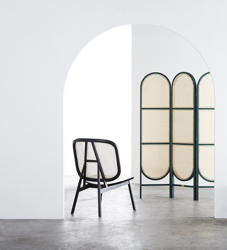 Cane Lounge Chair