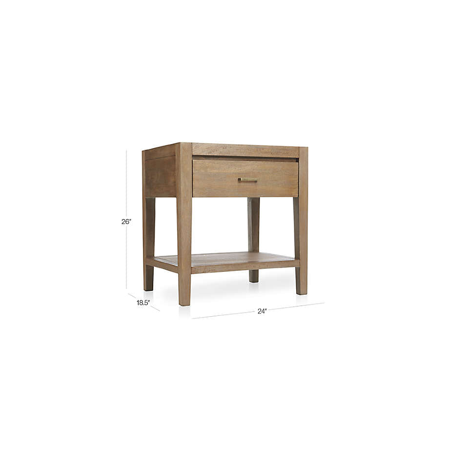 Dawson Wood Nightstand