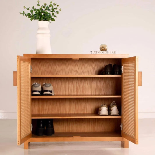 Rattan Shoe Storage