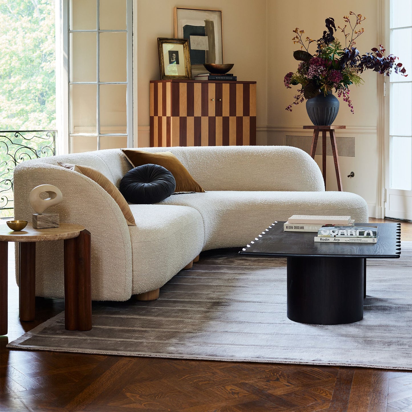 Laurent 2-Piece Wedge Chaise Sectional