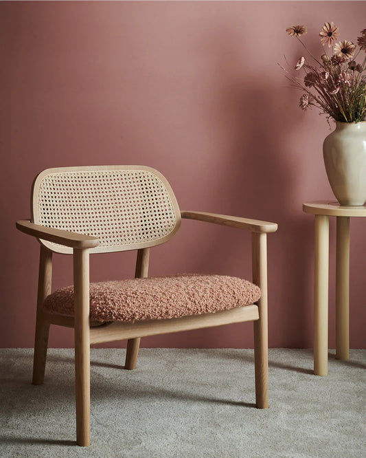 Titus Oak Lounge Chair