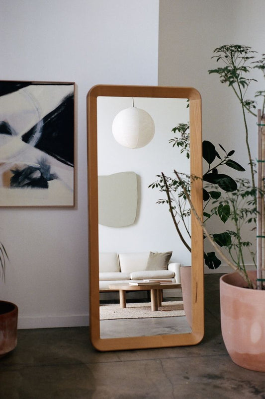Wood Mirror