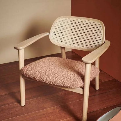 Titus Oak Lounge Chair