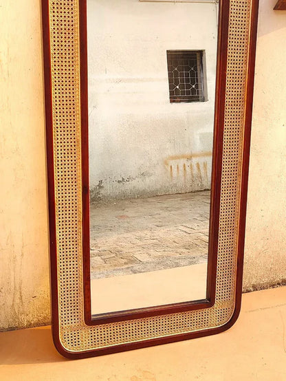 Bamboo Wall Mirror
