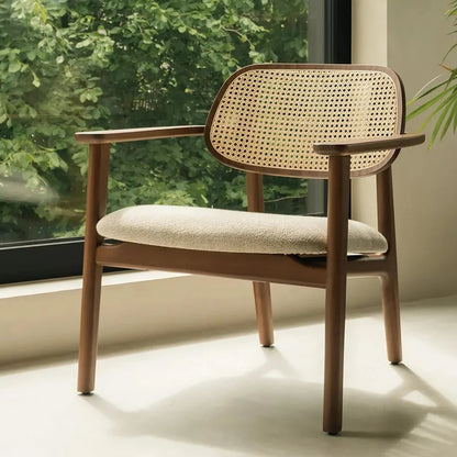 Titus Oak Lounge Chair
