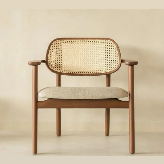 Titus Oak Lounge Chair