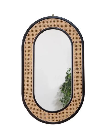 Wicker Decorative Wall Mirror