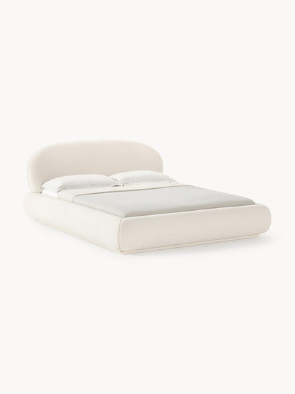 Alba rounded quilted terry bed