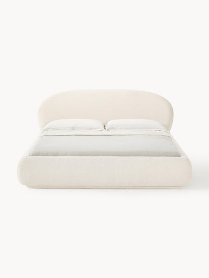 Alba rounded quilted terry bed