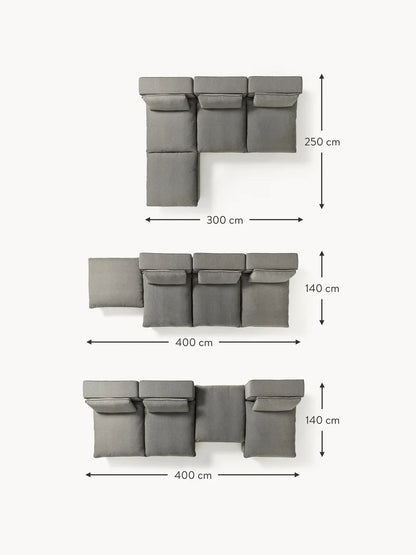 Cedar modular sofa