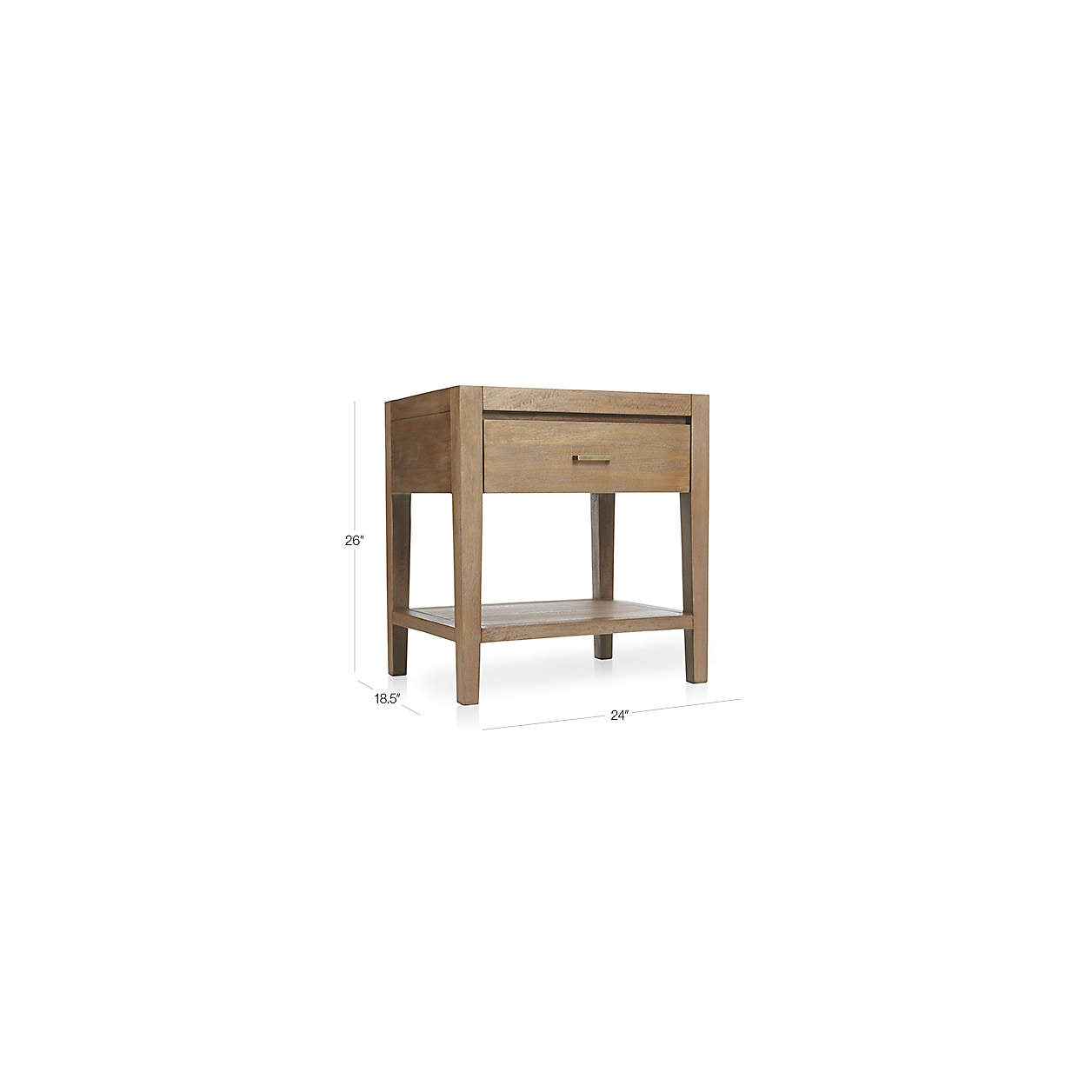 Dawson Wood Nightstand