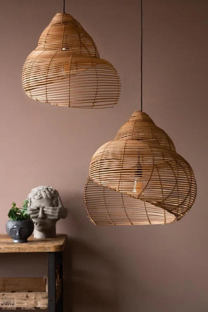Sea Shell Bamboo Pendant
