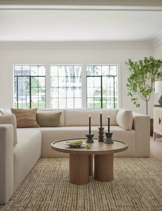 Delta Round Coffee Table Set - 2P