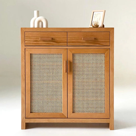 Alina Rattan Shoe Storage