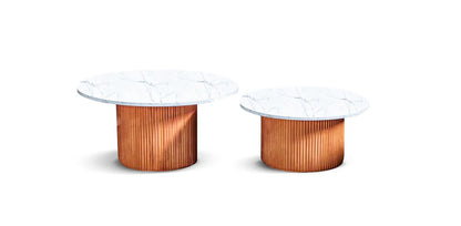 Landing Marble Coffee Table Set - 2P