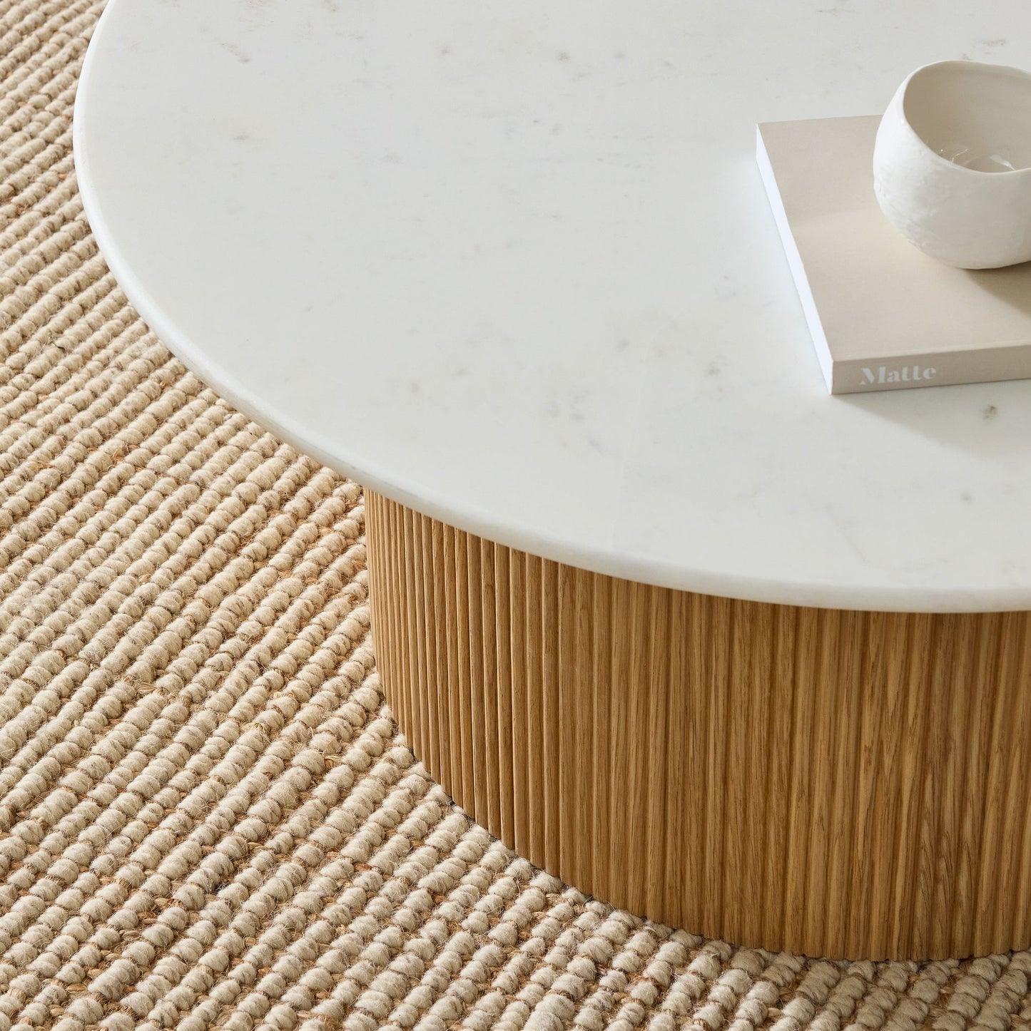 Ellington Marble Round Coffee Table