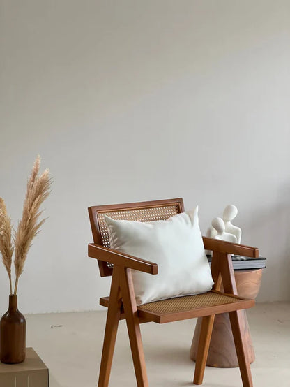 Rustic rattan chair