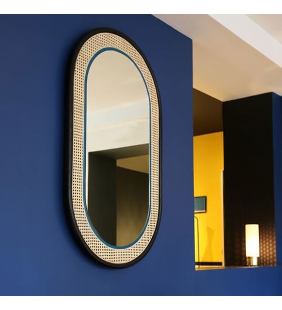 Wicker Decorative Wall Mirror