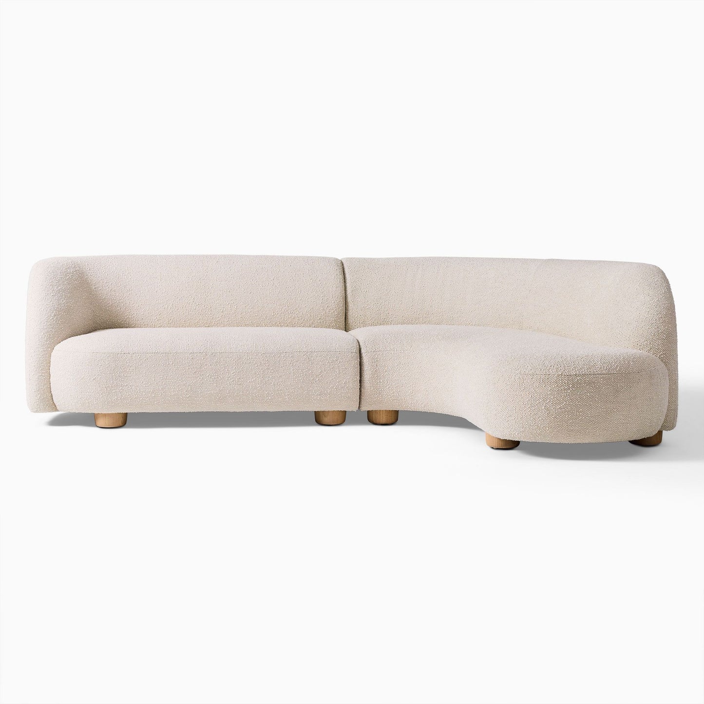 Laurent 2-Piece Wedge Chaise Sectional