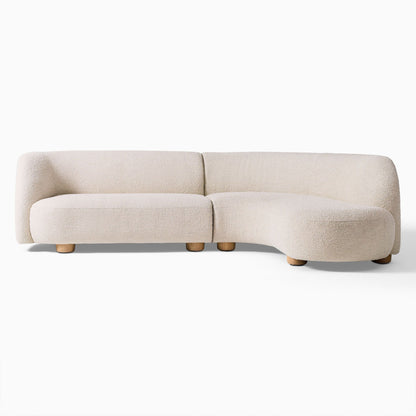Laurent 2-Piece Wedge Chaise Sectional