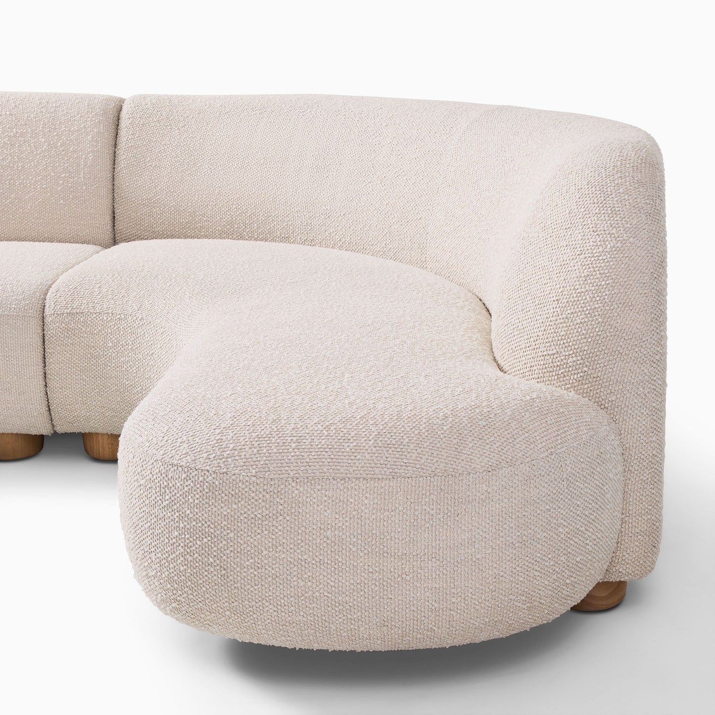 Laurent 2-Piece Wedge Chaise Sectional
