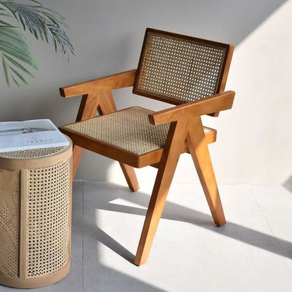 Rustic rattan chair