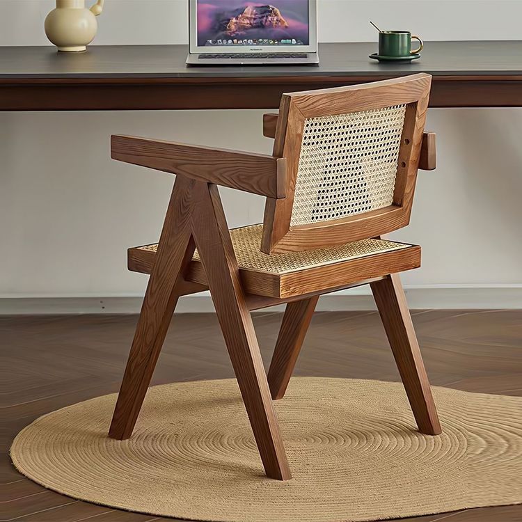 Rustic rattan chair